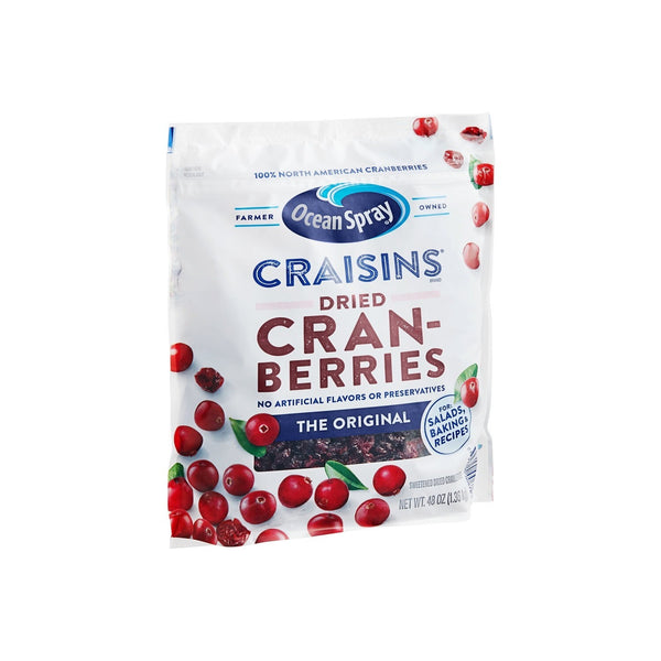 Ocean Spray Craisins Sweetened Dried Cranberries 48 oz