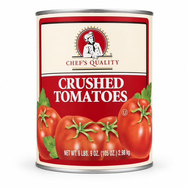 Chef's Quality Crushed Tomatoes #10 (6 lb 9 oz)