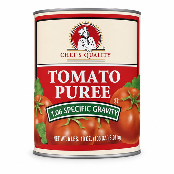 Chef's Quality Tomato Puree #10 (6 lb 10 oz)