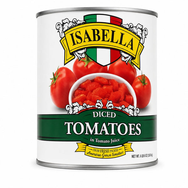 Isabella Diced Tomatoes in Tomato Juice #10