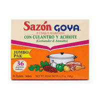Goya Sazón con Culantro y Achiote Jumbo Pak 36 Packets 6.33 oz