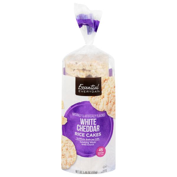 Essential Everyday White Cheddar Rice Cakes (5.46 oz)