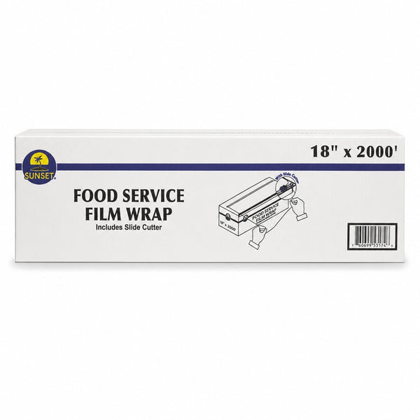 Sunset Food Service Film Wrap 18 in x 2000 ft