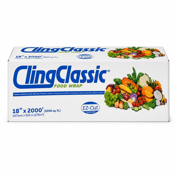 Cling Classic Food Wrap 18 in x 2000 ft