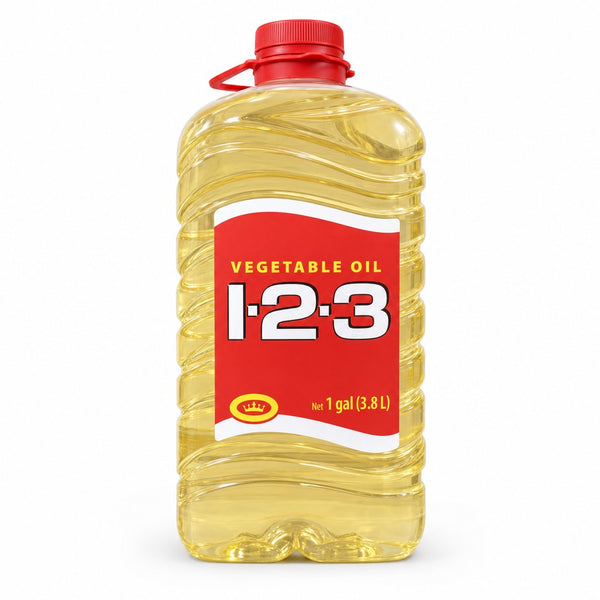 1-2-3 Vegetable Oil (1 gal)