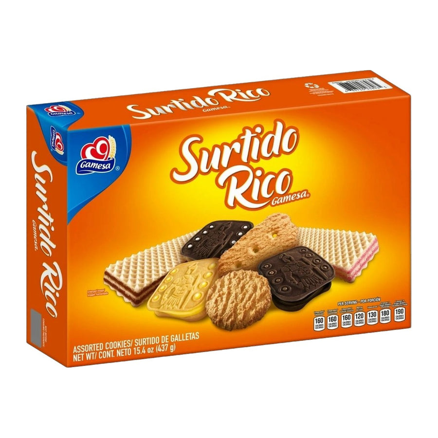 Gamesa Surtido Rico Assorted Cookies (15.4 oz)
