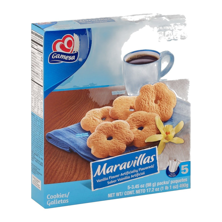 Gamesa Maravillas Vanilla Cookies (17.2 oz)