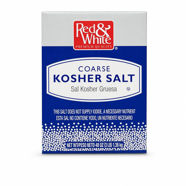 Red & White Coarse Kosher Salt (48 oz)