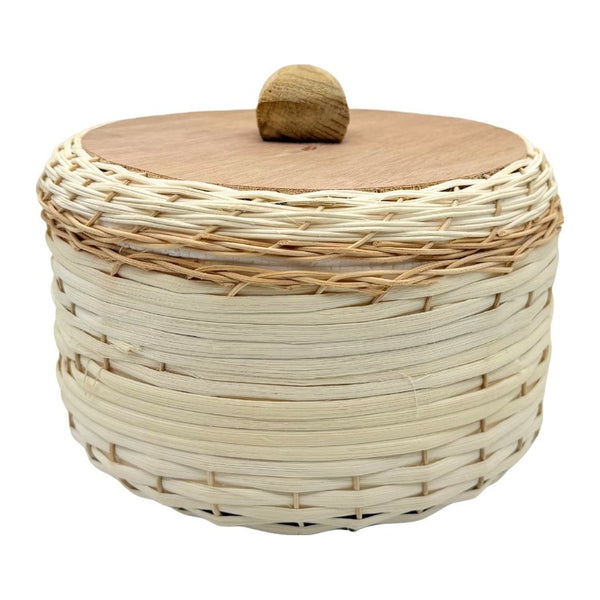 Small Wicker Tortilla Basket - Tortillero de Mimbre