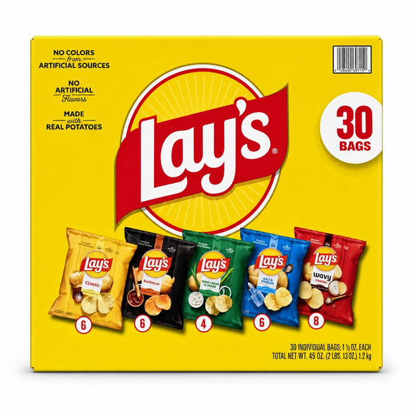 Lay's Variety Pack 30 Bags