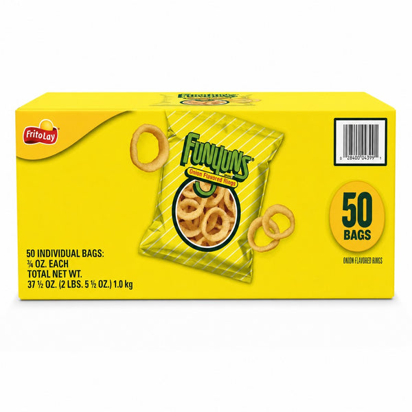 Funyuns Onion Flavored Rings 50 Bags (0.75 oz)