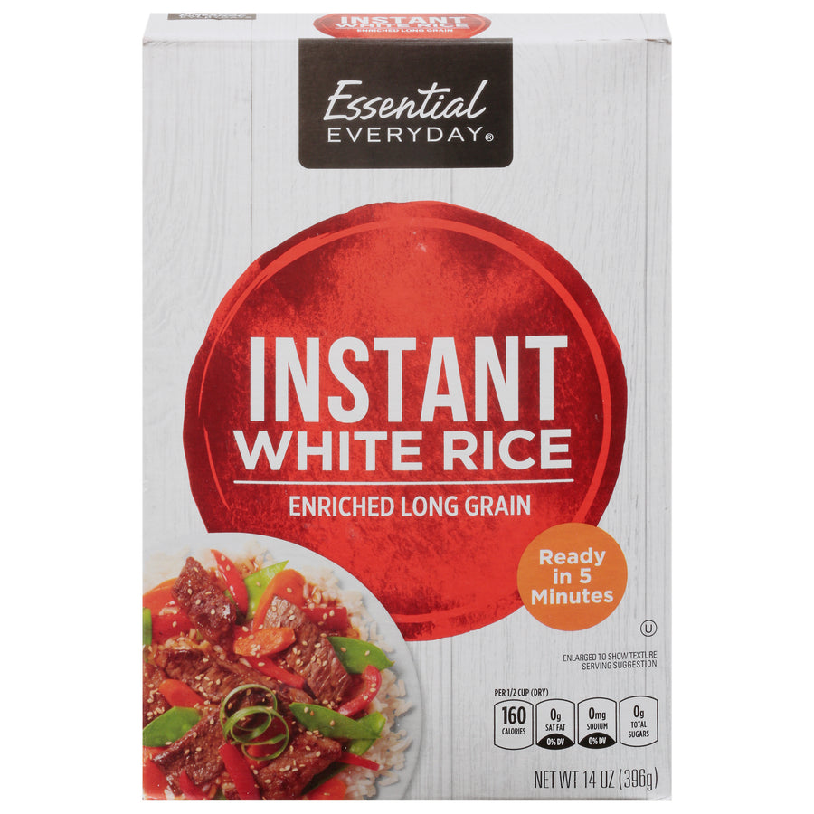 Essential Everyday Rice Instant White (14 oz)