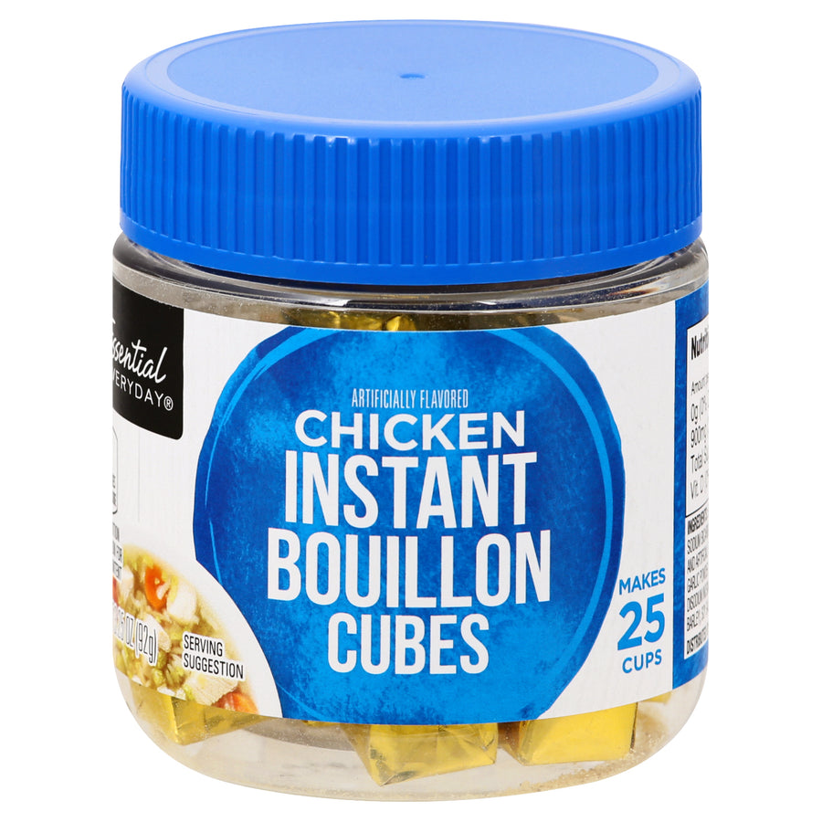Essential Everyday Chicken artificially flavored Instant Bouillon Cubes (3.25 oz)
