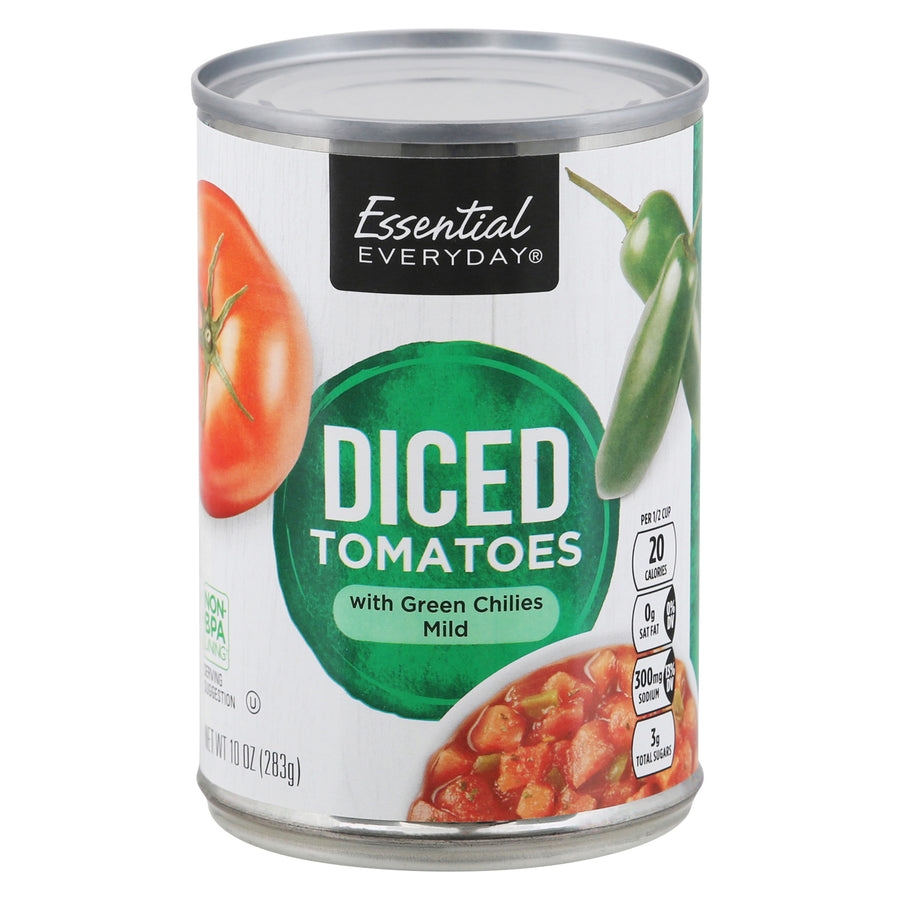 Essential Everyday Diced Tomatoes Mild (10 oz)