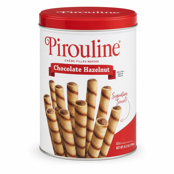 Pirouline Chocolate Hazelnut Rolled Wafers