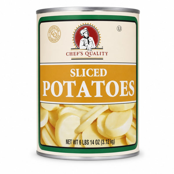 Chef's Quality Sliced Potatoes (6 lb 14 oz)