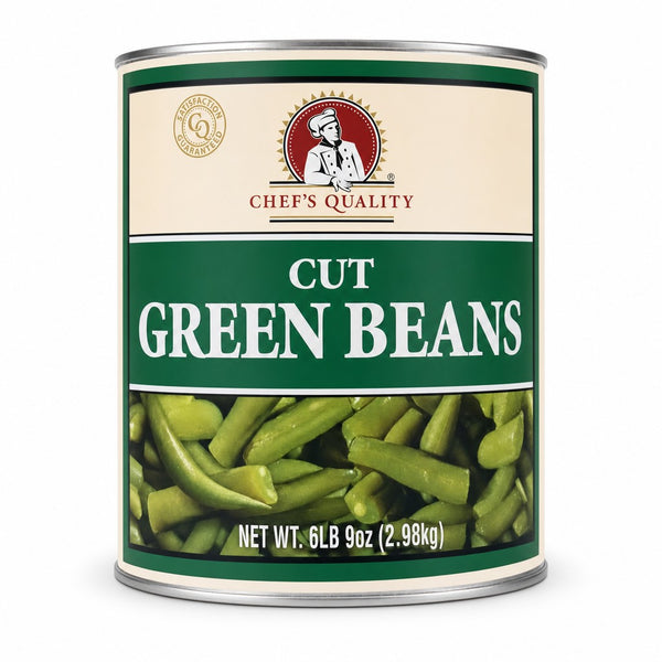 Chef's Quality Cut Green Beans (6 lb 9 oz)