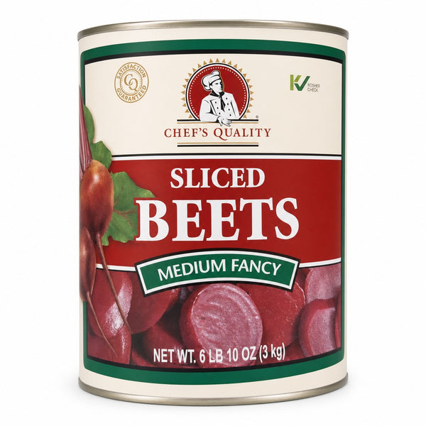 Chef's Quality Sliced Beets Medium Fancy (6 lb 10 oz)