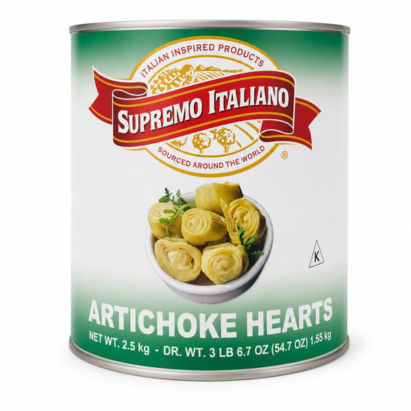 Supremo Italiano Artichoke Hearts (green label) (2.5 kg)