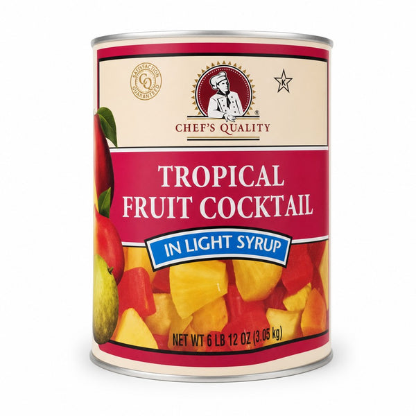 Chef's Quality Tropical Fruit Cocktail in Light Syrup (6 lb 12 oz)