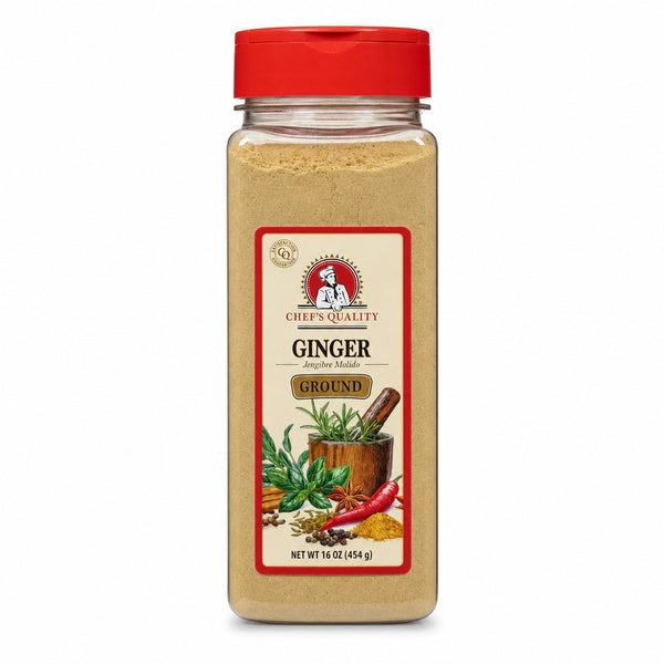 Chef's Quality Ground Ginger (16 oz)