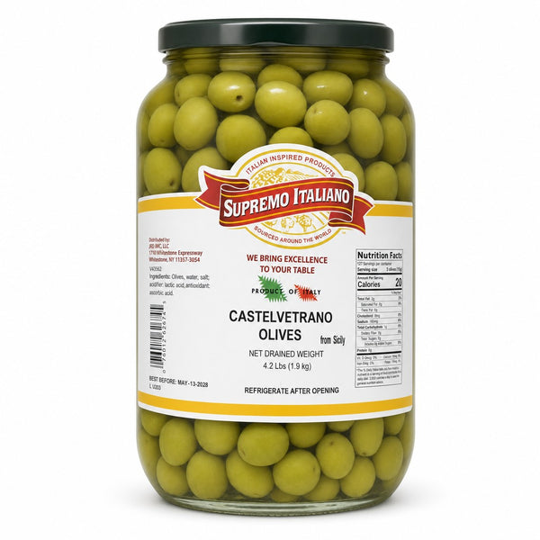 Supremo Italiano Castelvetrano Olives (4.2 lb drained)