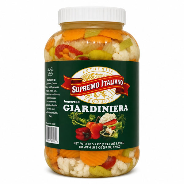 Supremo Italiano Imported Giardiniera (8 lb 5.7 oz)