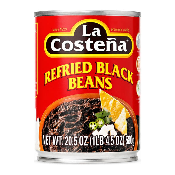La Costeña Refried Black Beans (20.5 oz)