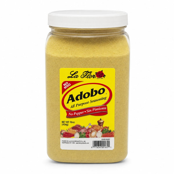 La Flor Adobo All Purpose Seasoning No Pepper (No MSG) 16 oz