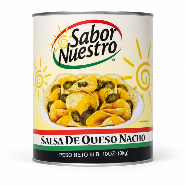 Sabor Nuestro Nacho Cheese Sauce #10 Can 6 lb 10 oz