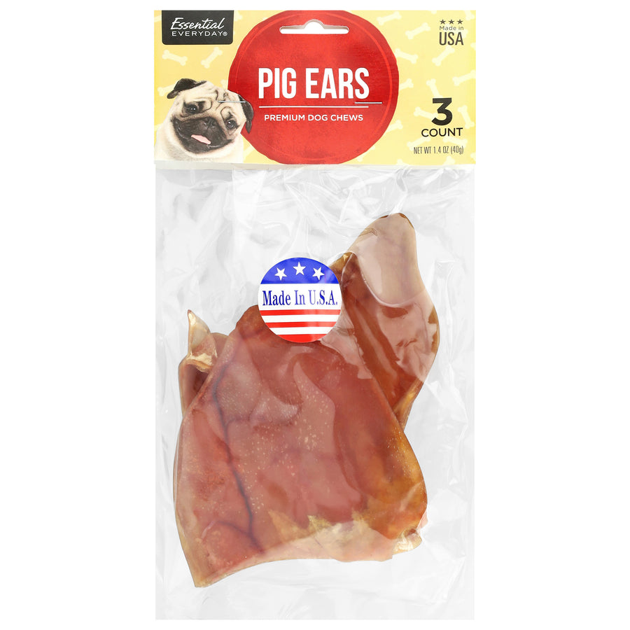 Essential Everyday Pig Ears (3 pack)