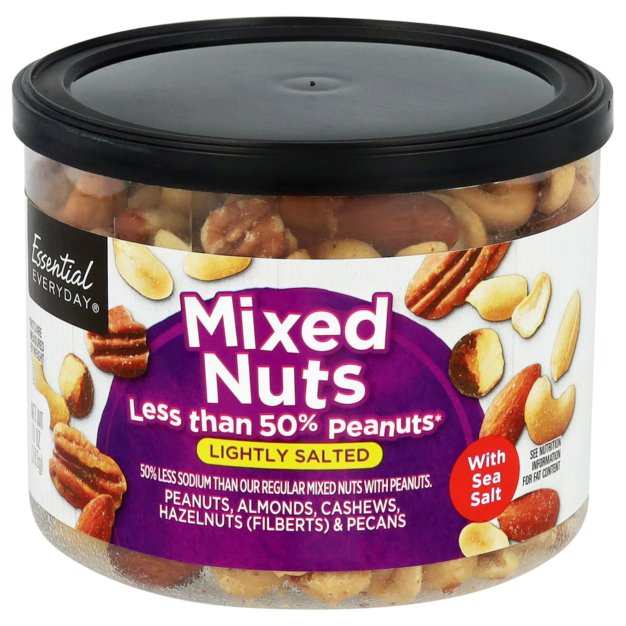 Essential Everyday Mixed Nuts Light Salt (10 OZ)