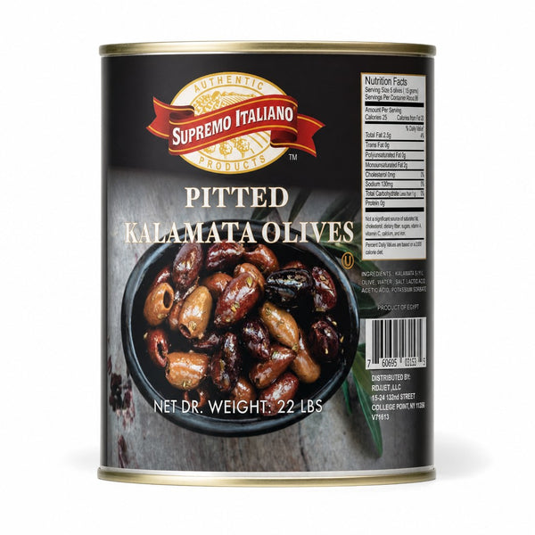 Supremo Italiano Greek Pitted Kalamata Olives