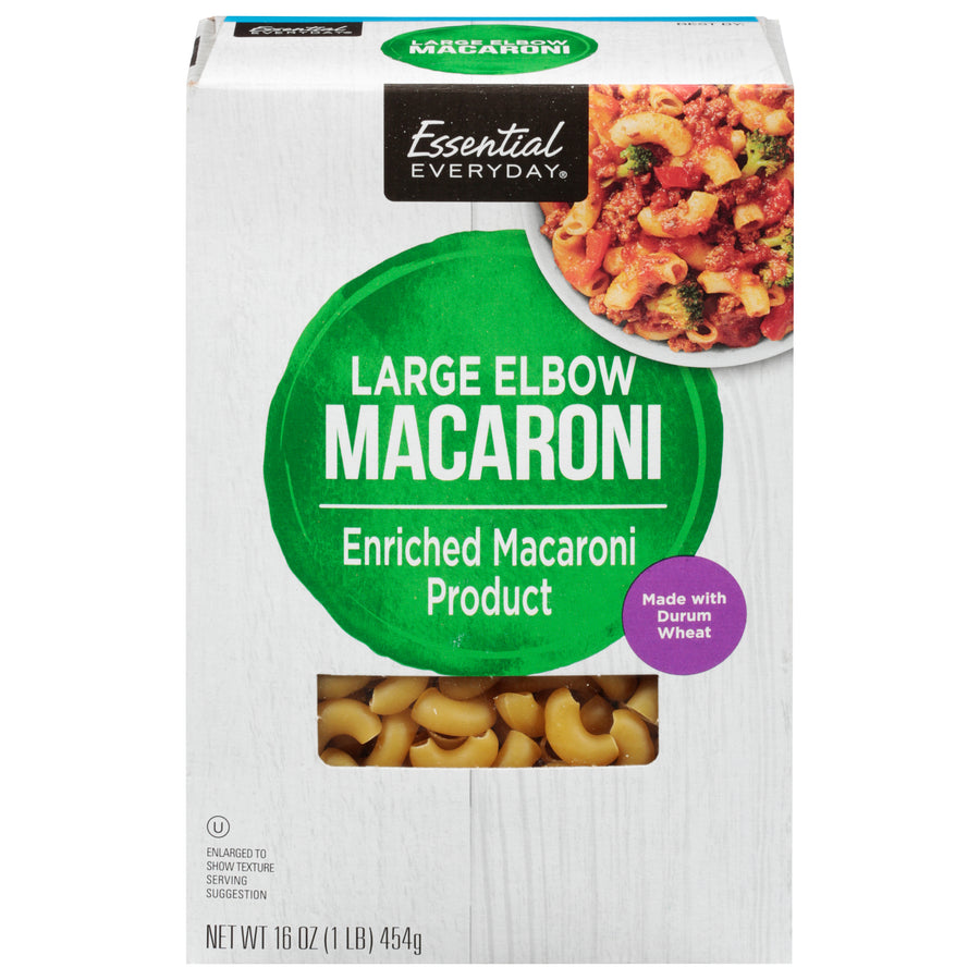 Essential Everyday Large Elbow Macaroni (16 oz)