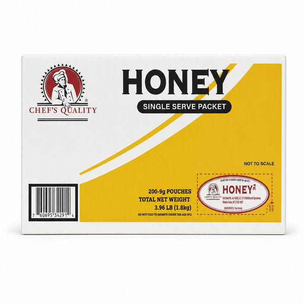 Chef's Quality Honey Single Serve Packets (9 g)