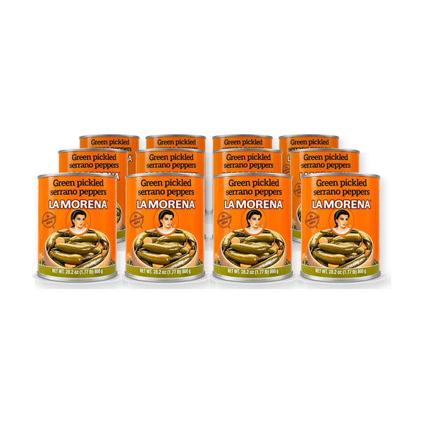 La Morena Pickled Serrano Peppers (28 oz)