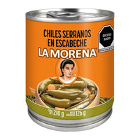La Morena Pickled Serrano Peppers (7 oz)