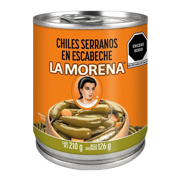 La Morena Pickled Serrano Peppers (7 oz)