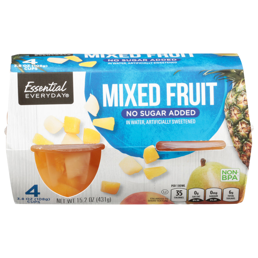Essential Everyday Mixed Fruit Cups NSA 4 pack (15.2 oz)