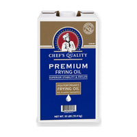 Chef's Quality Premium Fry Oil (35 lb) - Case of 1