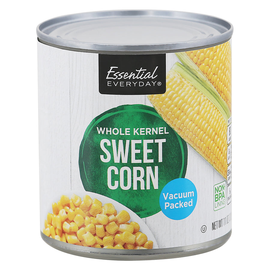 Essential Everyday Whole Kernel Corn -Vac Pack (11 oz)