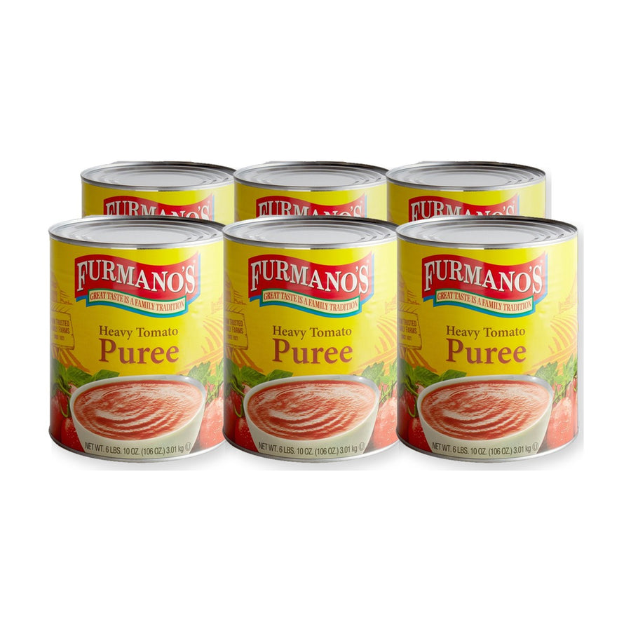 Furmano's Heavy Tomato Puree #10 (6 lb 10 oz) - Case of 6
