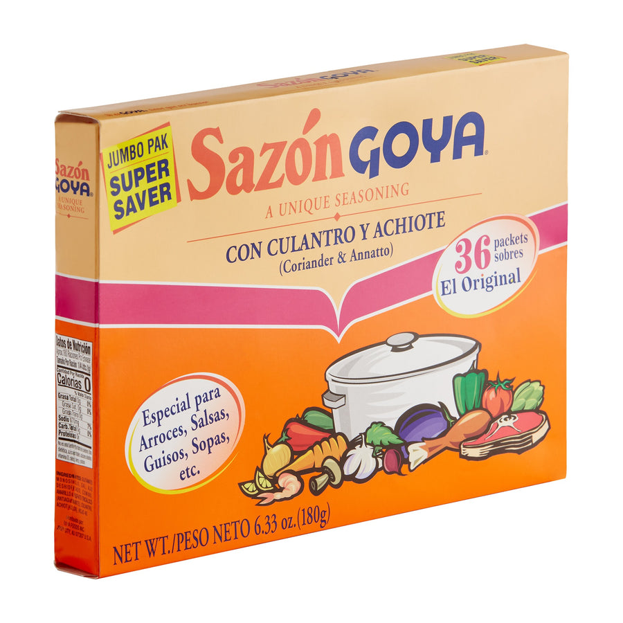 Goya Sazón Culantro y Achiote (36 Packets)