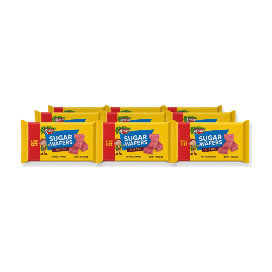 Keebler Sugar Wafers King Size (4.4 oz) - Case of 9