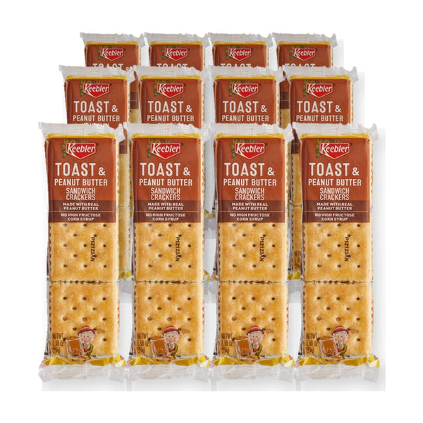 Keebler Toast & Peanut Butter Sandwich Crackers