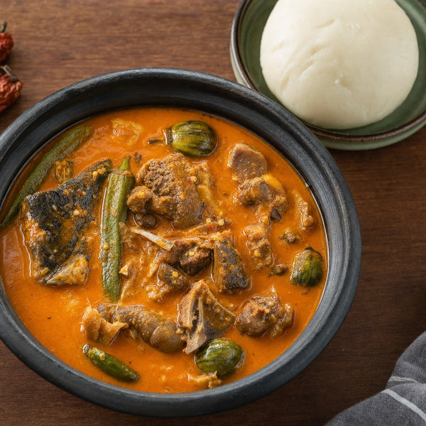 Ghanaian Palm Nut Soup (Abenkwan) Kit