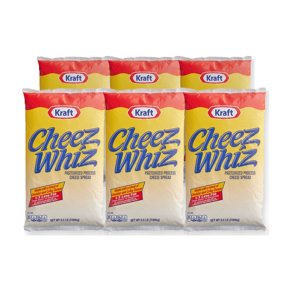 Kraft Cheez Whiz Cheese Sauce Pouch (6.5 lb)