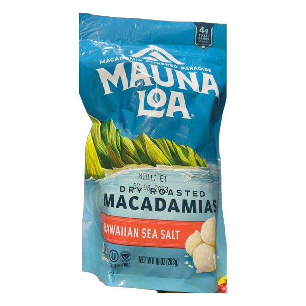 Mauna Loa Dry Roasted Macadamias with Hawaiian Sea Salt