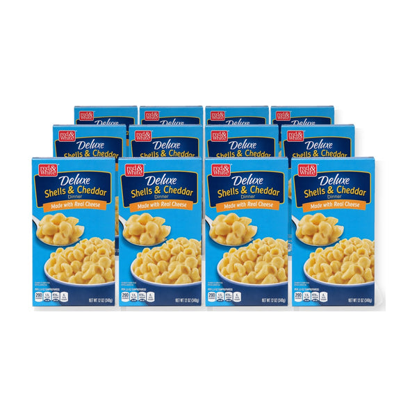 Red & White Deluxe Macaroni & Cheese (Shells & Cheddar) (12 oz)