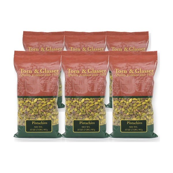 Torn & Glasser Raw Shelled Pistachios (32 oz)